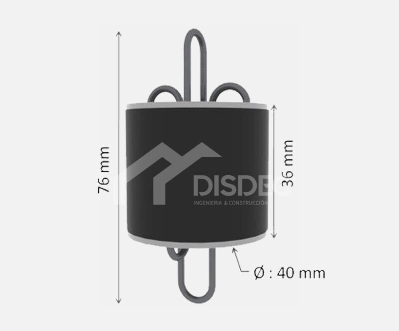 Antivibratorio Hanger H45 25kg