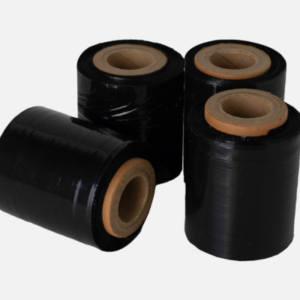 Rollo Film Stretch Negro 10 cm