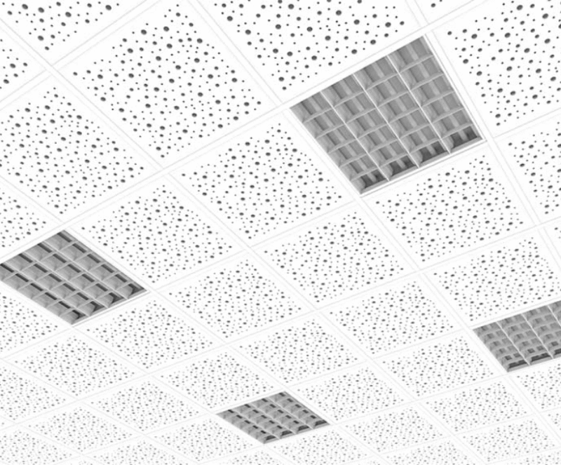 Cielorraso Desmontable Acústico Tokio Acuflex Dur
