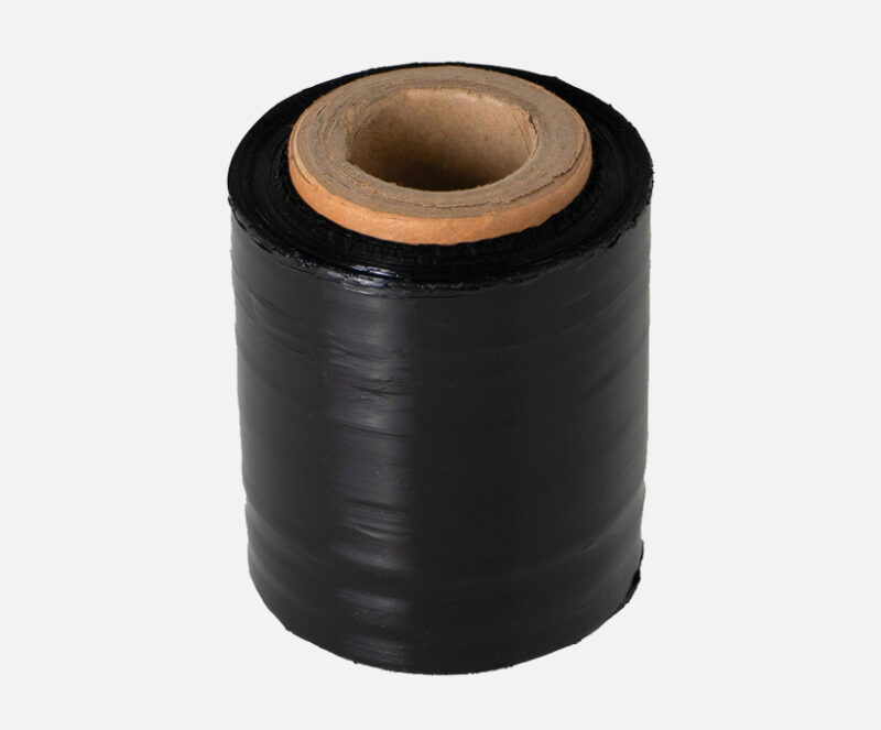 Rollo Film Stretch Negro 10 cm