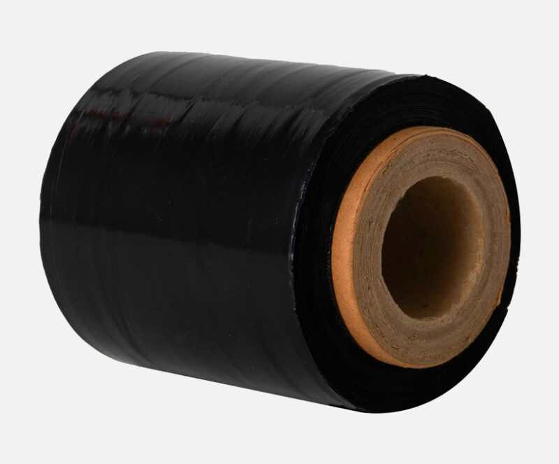 Rollo Film Stretch Negro 10 cm