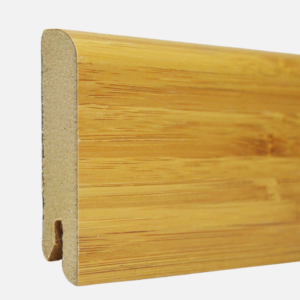 Zócalo Enchapado de Madera Bamboo