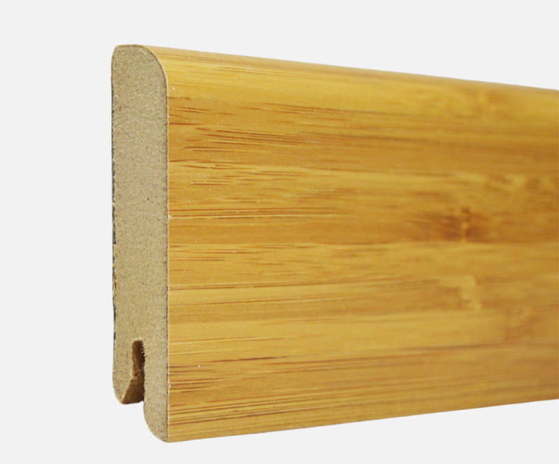 Zócalo Enchapado de Madera Bamboo