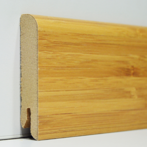 Zócalo Enchapado de Madera Bamboo