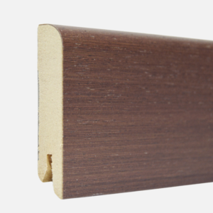 Zócalo Enchapado de Madera Lapacho