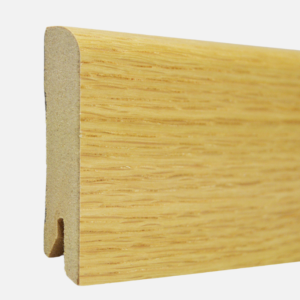 Zócalo Enchapado de Madera Roble